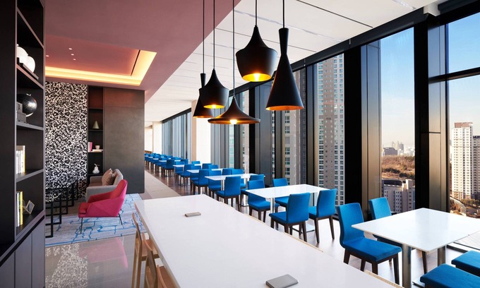 Yeongtong-gu Hotel | Stylish Courtyard by Marriott Suwon with Spa & Eco Benefits
