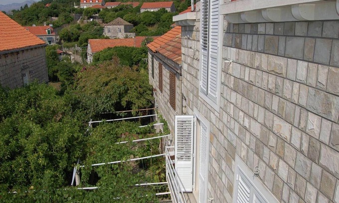 Lopud Island Apartment | Beautiful Dubrovnik Apartment with Balcony and Ocean Views