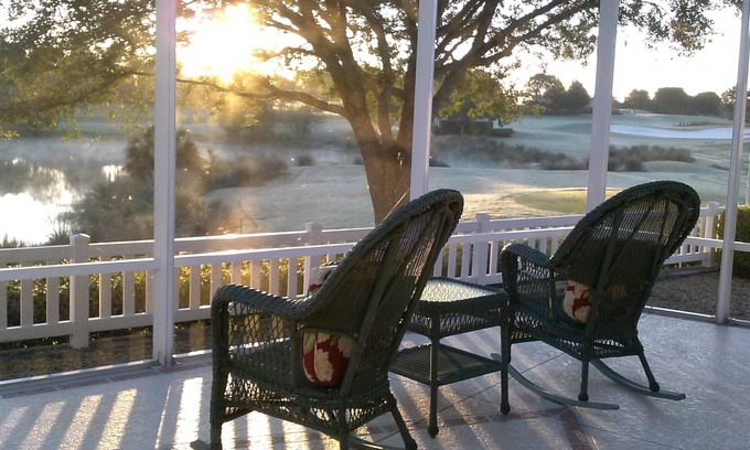 The Villages Villa | Premier Courtyard Villa with Golf Course Views & Family Pool