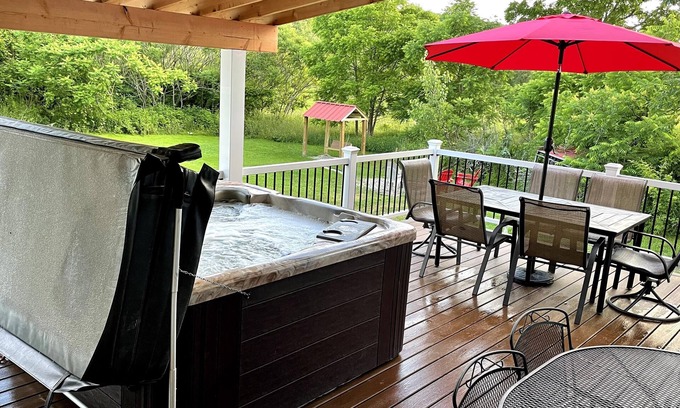Little Valley House | Relaxing Retreat with Hot Tub on 200 Acres Near Ellicottville