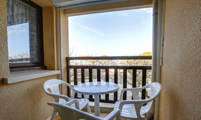 Biscarrosse Plage Apartment | Cozy Apartment Biscarrosse Plage with Ocean View & Spa