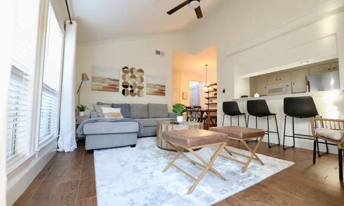 Lower Greenville House | Inviting 2 Bed/2 Bath Retreat - Family Friendly & Top Rated