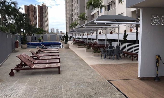 Goiania Apartment | Inviting 2-Bedroom Apartment with Pool and Spa Access