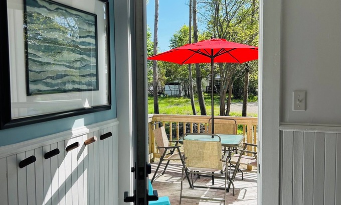 St. Andrews House | Pet-Friendly Cottage with Ocean View and Two Decks