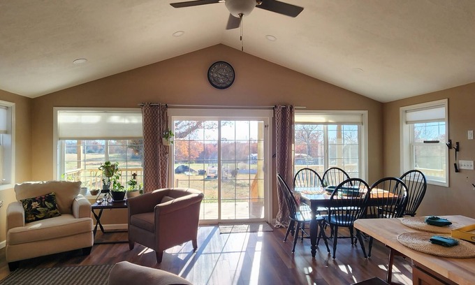 Richland House | Tranquil 2-Bedroom Retreat in Richland with WiFi & AC