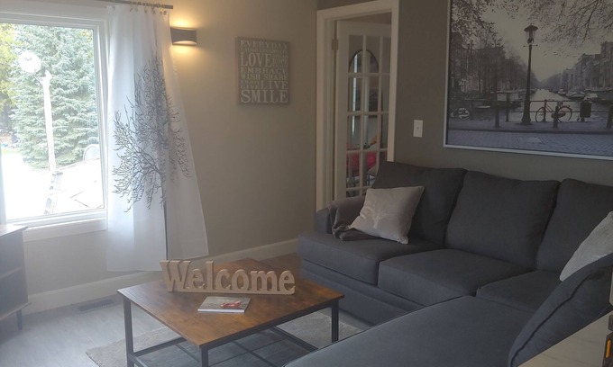 West Grey Resort | Inviting River View Suite with On-Site Restaurant