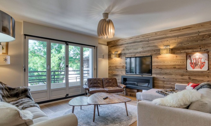 Megeve Apartment | Family-Friendly 2-Bedroom Apartment in Megève for 7 Guests