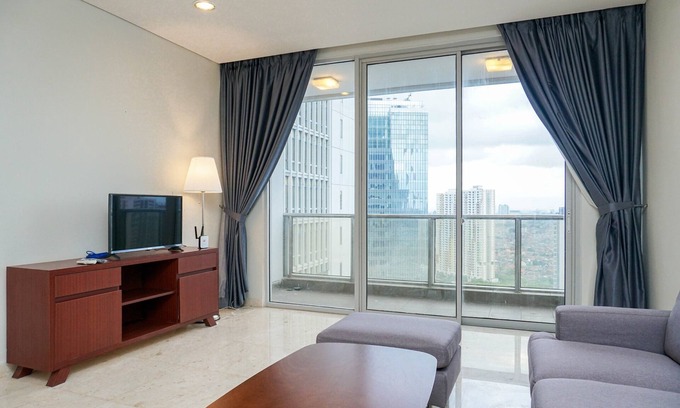 Karet Apartment | Inviting 2BR Empyreal Epicentrum Apartment with Pool
