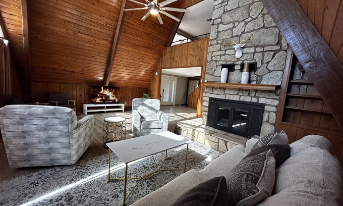Kingston House | Serene A-Frame with Pool in Lake House Community
