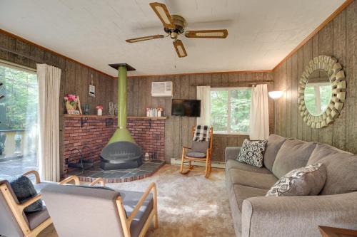 Jay House | Charming Adirondacks Cabin Steps from Lake Eaton!