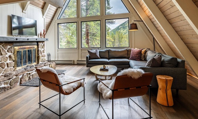 Blue River House | Pet-Friendly A-Frame Cabin Near Breck and Scenic Nature