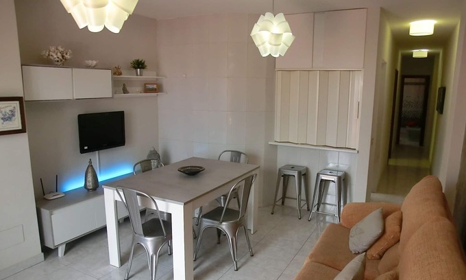 Puerto de Guimar Apartment | Bright Penthouse with Ocean View & Spa, Rated 9.4/10