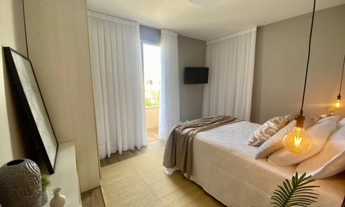 Ingleses do Rio Vermelho Apartment | Relaxing Apartment by the Ocean: Pet and Child Friendly