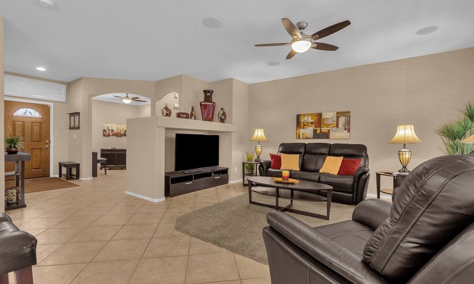 East Mesa House | Inviting 3-Bedroom Home with Dining & Family-Friendly Amenities