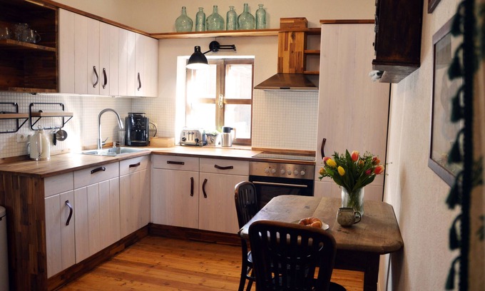 Gschwandt Apartment | Charming Apartment on Lichtmessberg with Kitchen Amenities