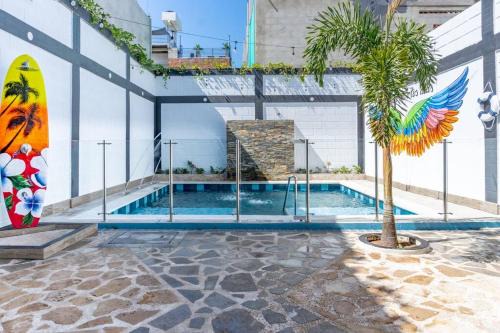 Papare Apartment | Relaxing Apartment Steps from Playa Dormida with Pool