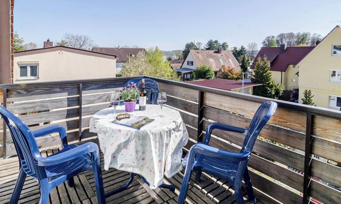 Ueberlingen Apartment | Charming Ferienwohnung Borrs: Wi-Fi, Balcony & Ocean Views