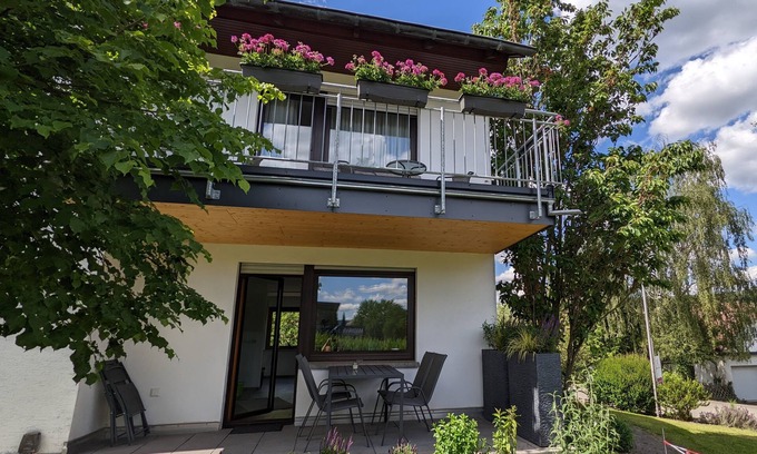 Osann-Monzel Apartment | Charming Winery Retreat with Balcony in Osann-Monzel