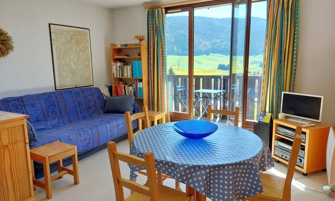 Meaudre Apartment | Charming Apartment Méaudre: Ideal for Families with Spa