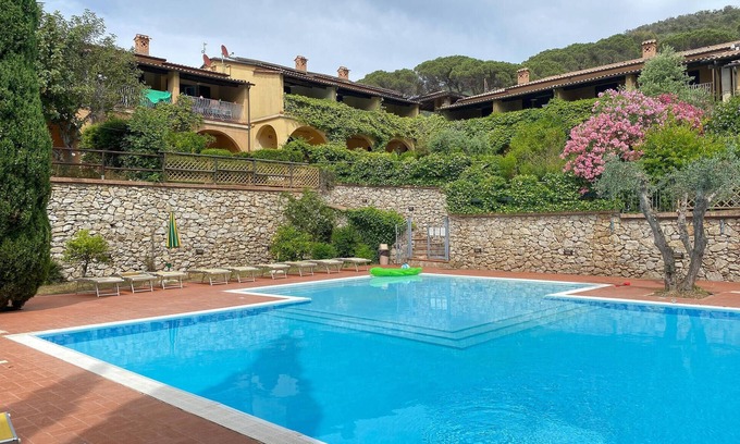 Rio nell'Elba Apartment | Experience Oceanfront Serenity with Pool Access and Views