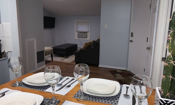Glenolden Apartment | Charming Suburban Apartment with Spa & Family Amenities