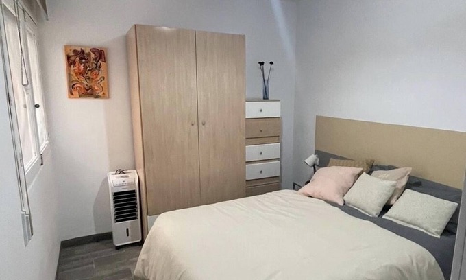 Carboneras Apartment | Inviting Beachside Apartment with Ocean View and Spa