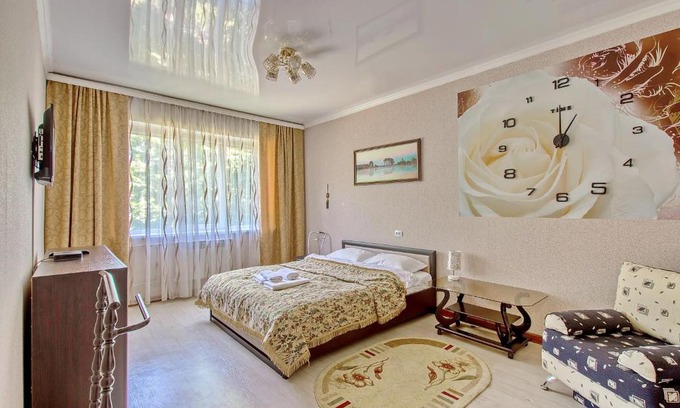 Almaty Apartment | Inviting Apartment on Rozybakiev 145 with Breakfast Included
