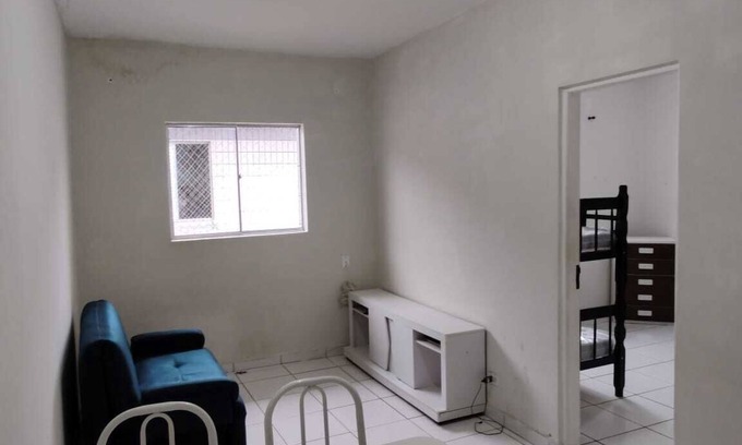 Canto do Forte Apartment | Guest Rated 10/10: Cozy Oceanfront Apartment with Wi-Fi