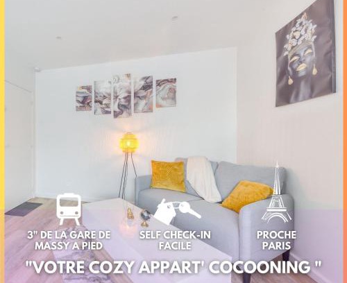 Palaiseau Apartment | Inviting Appart 5, Just 3 Minutes from the Station