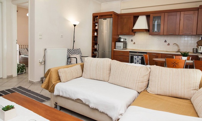 Peristeri Apartment | Inviting Peristeri Apartment Steps from Metro Station