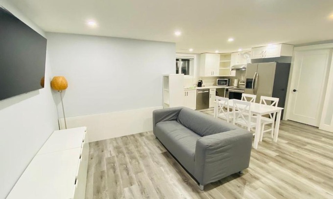 Canyon Meadows Apartment | Charming 2BR Basement Retreat with Kitchen for Families