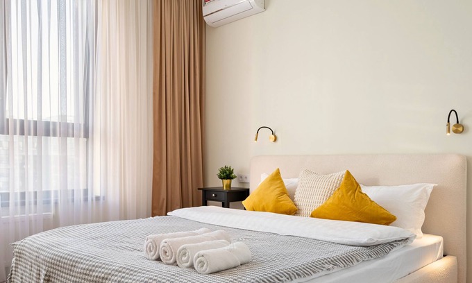 Almaty Apartment | Business Class Apartment Near Major Mall in Almaty