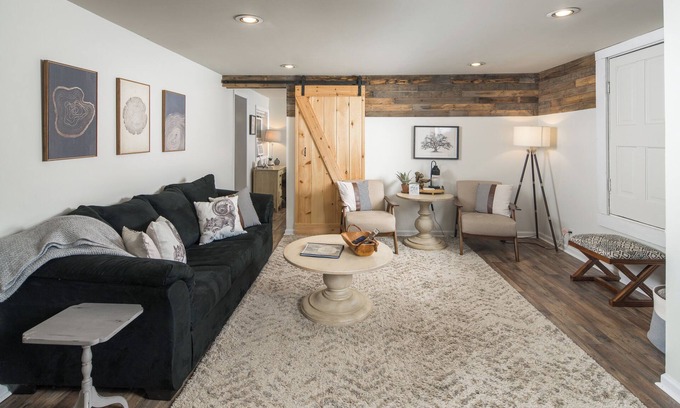 Boone House | Cozy Cabin Getaway - King Bed, Peaceful! Two miles from App - Private Basement