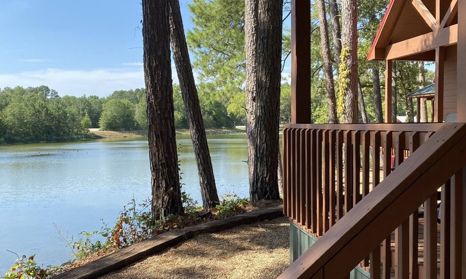 Big Sandy Cabin | Inviting Homes at Circle M Tiny House Ranch - Guest Rated 9.8