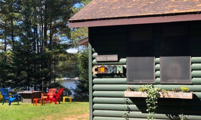 Sayner House | Inviting Cabin with Breathtaking Sunset and Lake View