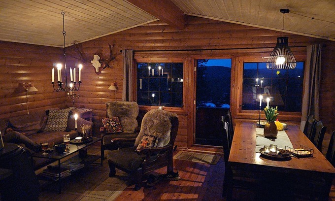 Dølemo Cabin | Cozy Cabin with Views, Trails & Family-Friendly Amenities