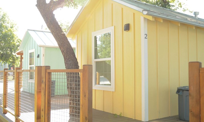New Braunfels Cabin | Military-Themed Cozy Cabins by the Comal River