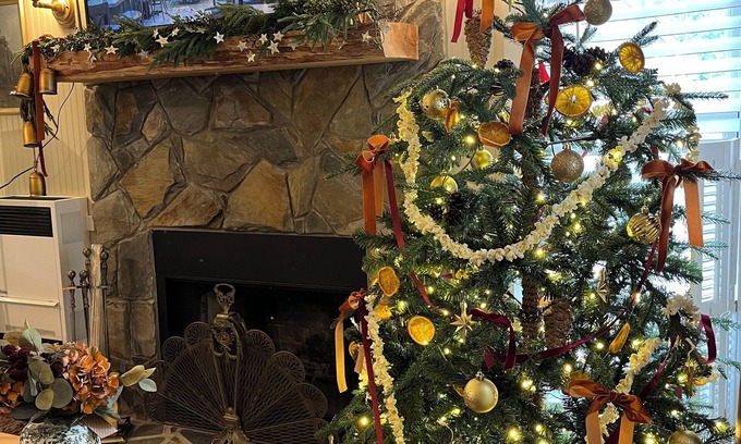 Altamont Cottage | Cozy Christmas Cottage on Linville River- Fireplace & pet-friendly