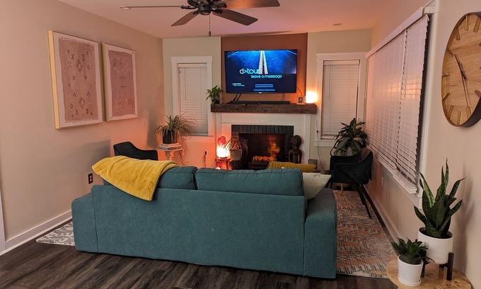 Martindale-Brightwood House | Chic Boho Bungalow Minutes from Downtown Attractions