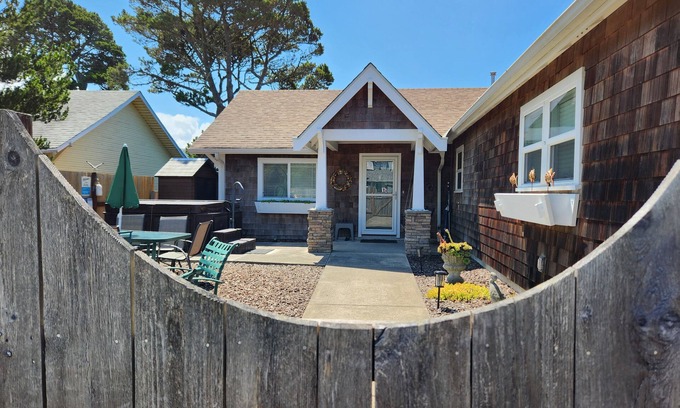 Seaside House | Inviting Retreat: Steps to Beach, Hot Tub & Ocean Views
