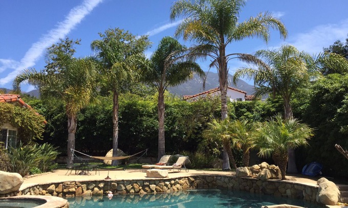 Montecito Cottage | Charming Montecito Cottage - Pet Friendly with Pool & Spa