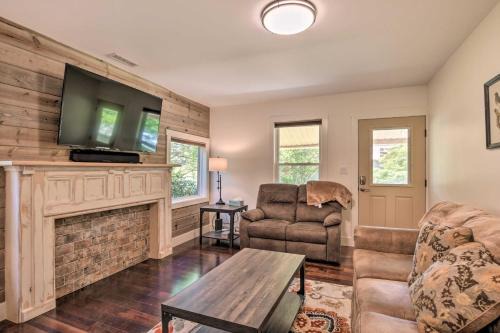 Central House | Charming Cottage with Deck, Steps from Downtown Fun