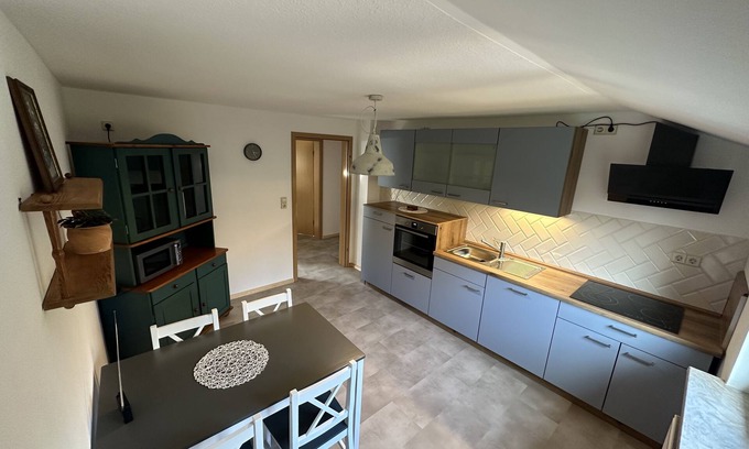 Neustadt bei Coburg Condo | Inviting DG Vacation Apartment with Balcony for 5 Guests
