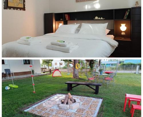 Orestida Apartment | Inviting Garden House - Guest Rated 9.8, Family Friendly