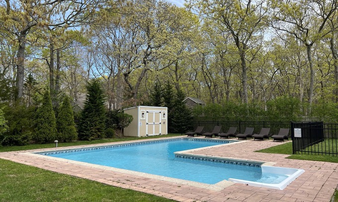 Hampton Bays House | Cozy Hamptons Retreat: Pool & Steps to Beaches and Shops