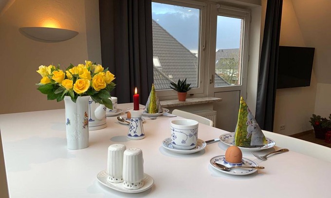 Pellworm Apartment | Inviting Holiday Apartment "Kleine Auszeit" on Pellworm