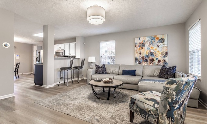Fishers House | Charming Retreat in Downtown Fishers with Free Breakfast