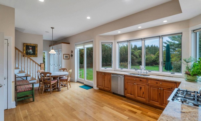 Village of Southampton House | Charming Southampton Retreat with Private Pool and Ocean Views