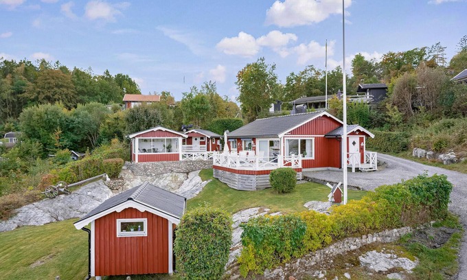Uddevalla Municipality House | Picturesque Cottage with Ocean View Near the Sea