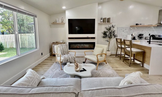Camden House | Inviting Home Steps from Downtown with Spa and Hot Tub